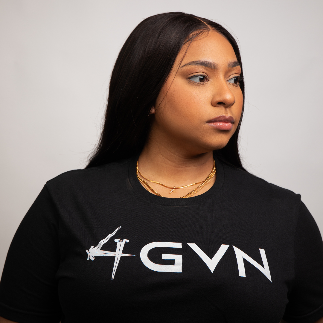 4GVN | Short Sleeve Tee | Black