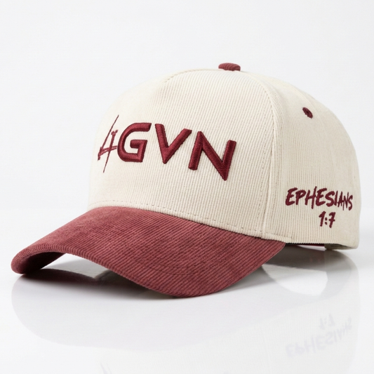 4GVN | " Redeemed" Snapback | Canary Cream