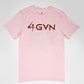 4GVN  | Short Sleeve Tee | Pastel Pink