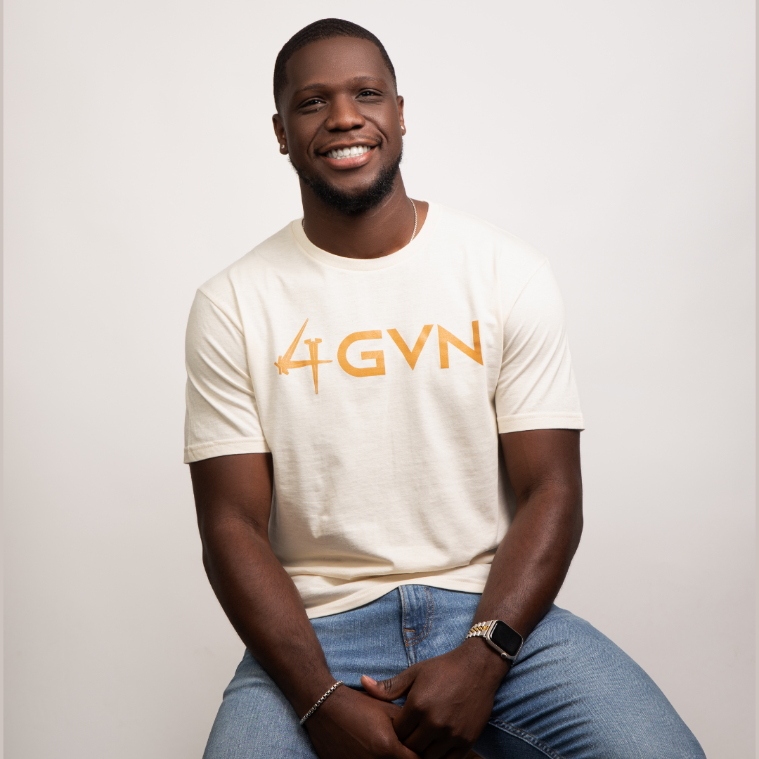 4GVN  | Short Sleeve Tee | Natural