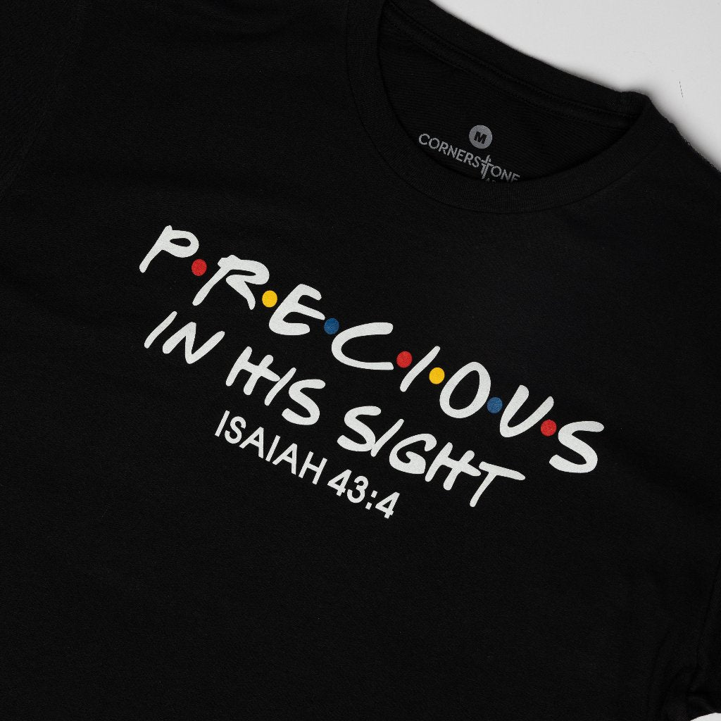 "Precious" | Short Sleeve Tee | Black