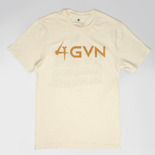 4GVN  | Short Sleeve Tee | Natural