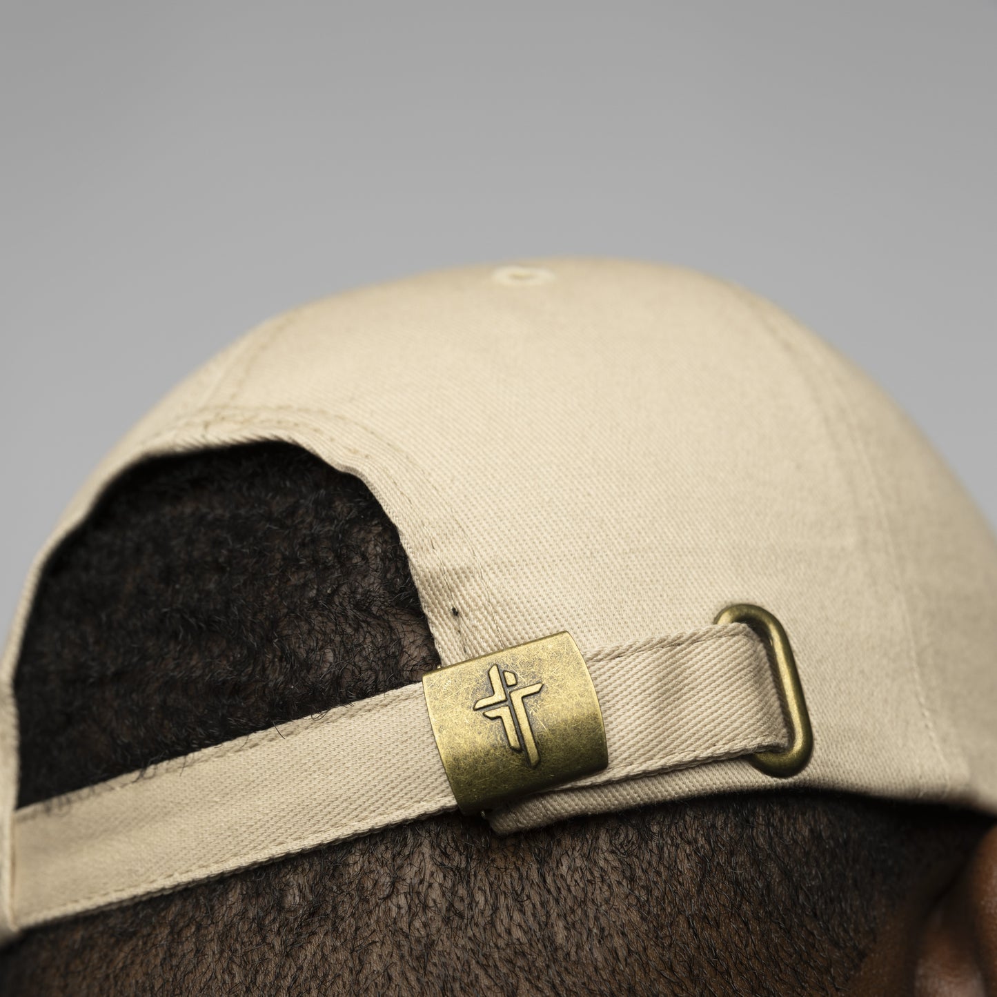 "Precious" Dad Hat | Khaki Denim