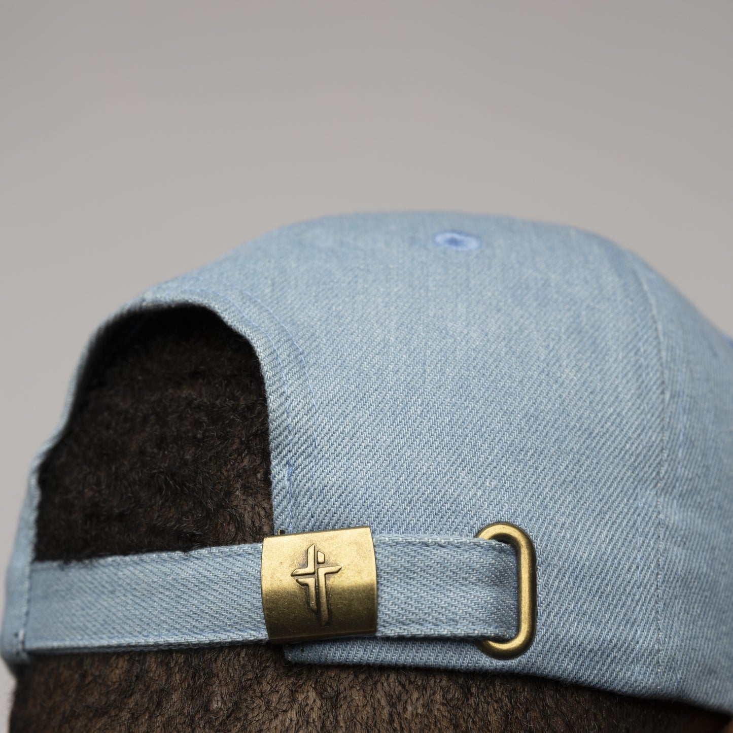 "Precious" Dad Hat | Distressed Denim