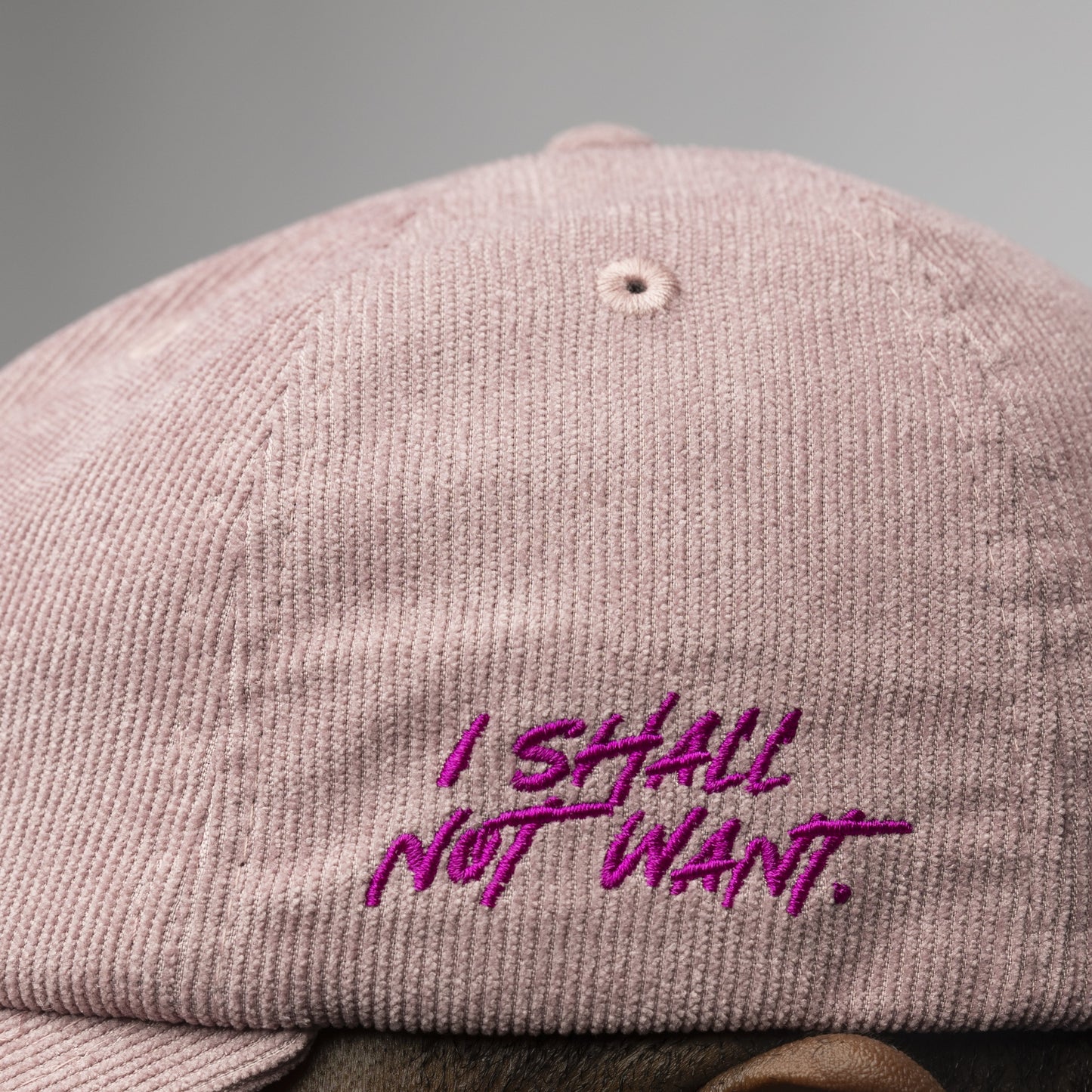 "NEVER LACKING" Dad Hat | Mauve Berry