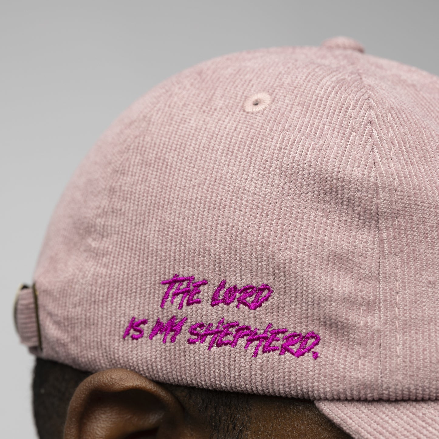 "NEVER LACKING" Dad Hat | Mauve Berry