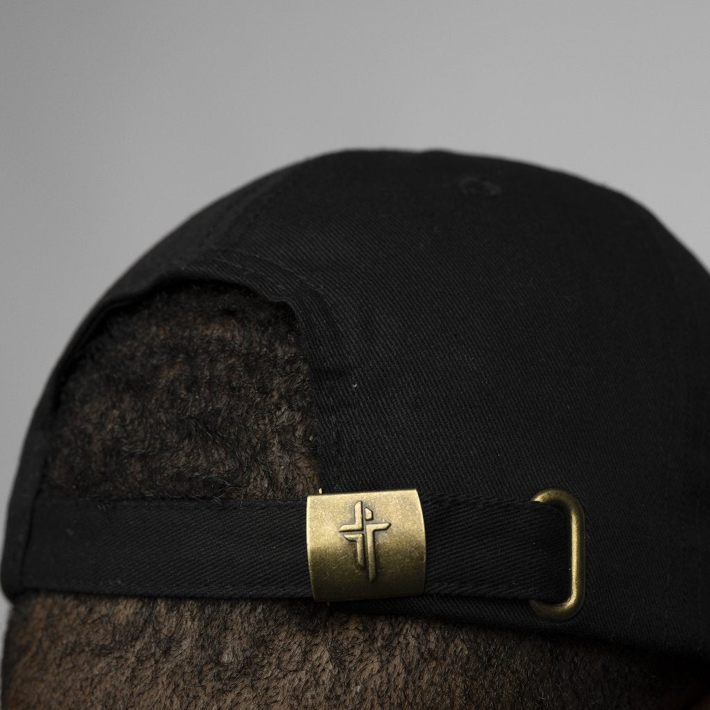 "Precious" Dad Hat | Distressed Black