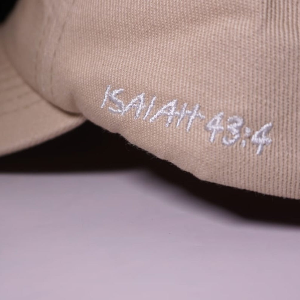 "Precious" Dad Hat | Khaki Denim