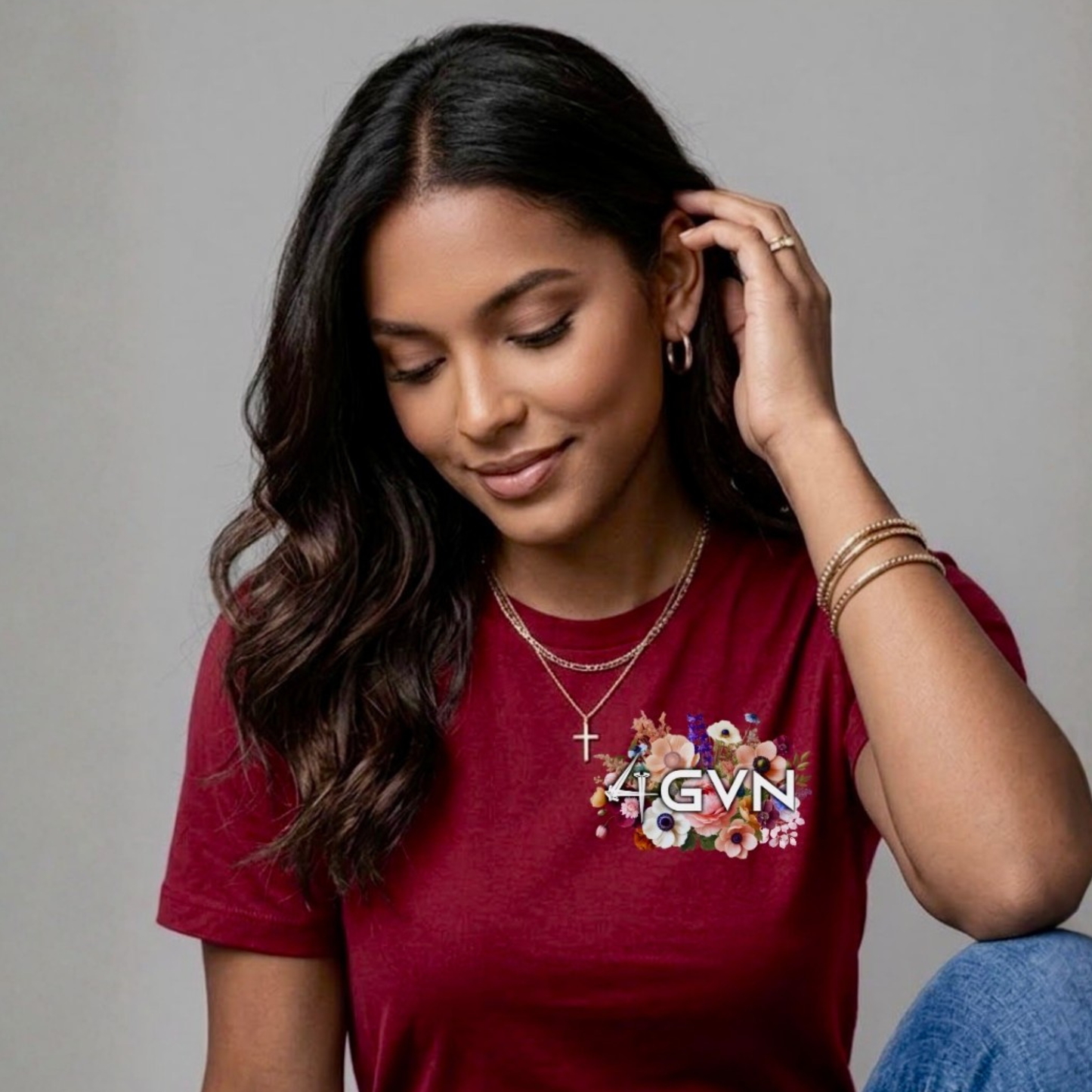 4GVN 2.0 | Short Sleeve Tee | Cardinal